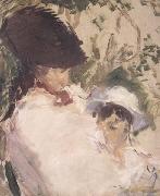 Edouard Manet Jeune fille et enfant (mk40) Spain oil painting artist